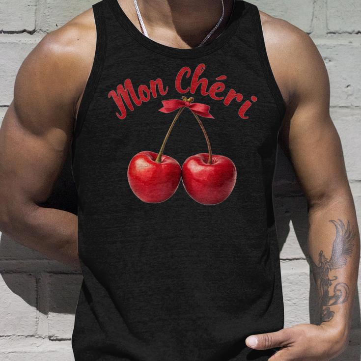 Mon Chéri French Expression Means My Favourite Tank Top Geschenke für Ihn