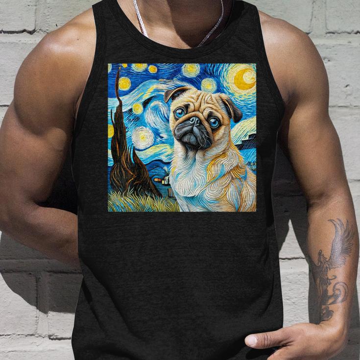 Mops Unter Dem Sternenhimmel Tank Top Geschenke für Ihn