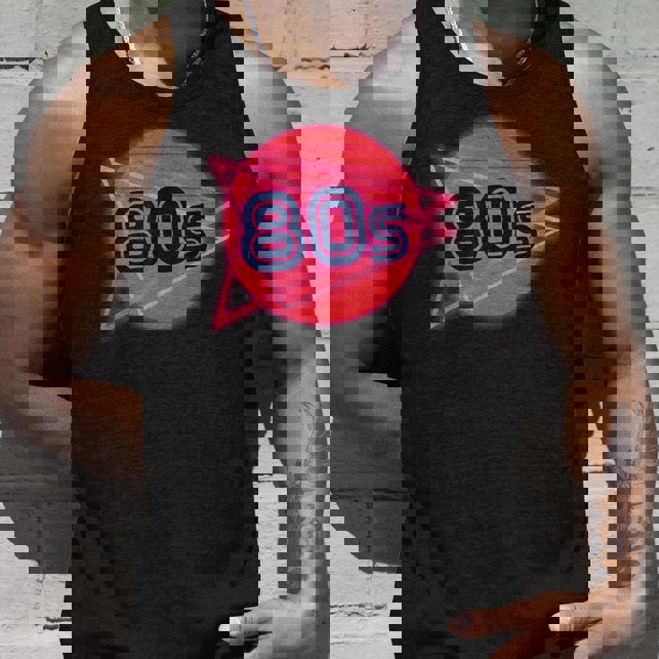 Nacido En Los Años 80 Neon Light Disco Música Cumpleaños Punk Music Camiseta sin mangas Regalos para él