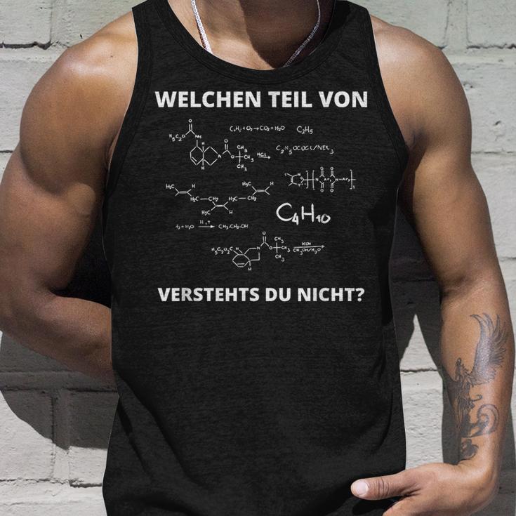 Nerd Which Part Of Chemied Tank Top Geschenke für Ihn