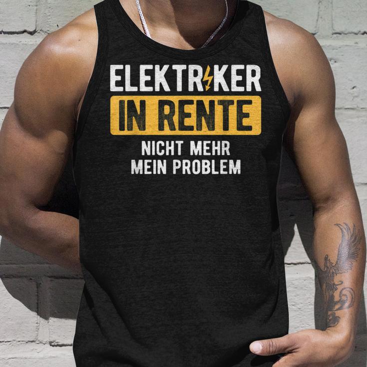 Nicht Mehr Problem Rente Craftsman Electricians Tank Top Geschenke für Ihn