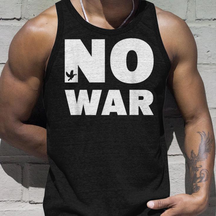 No War Peace No War No War Tank Top Geschenke für Ihn