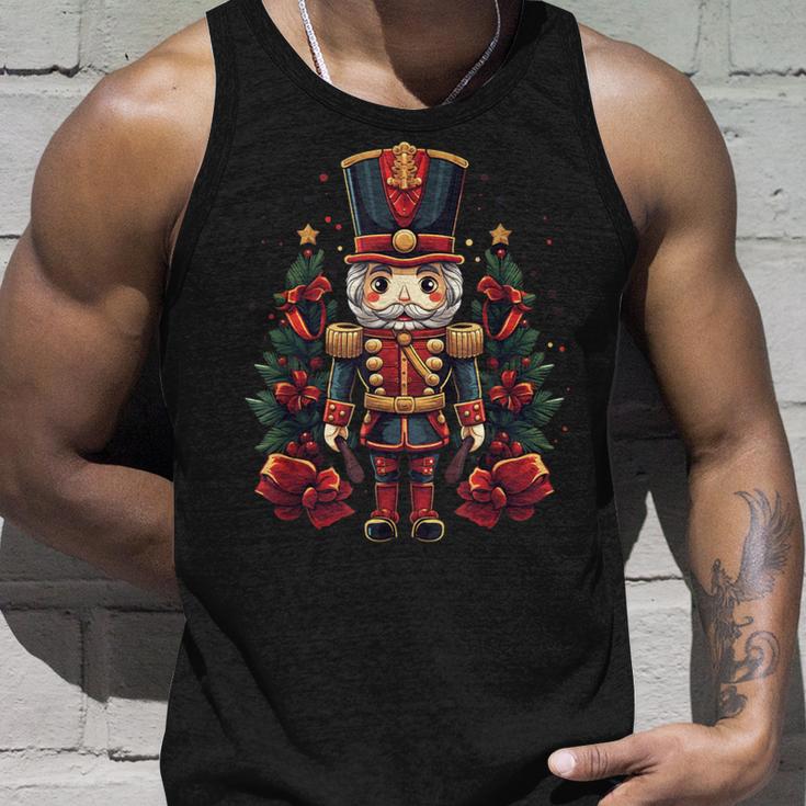 Nutcracker Christmas Holiday Festive Traditional Tank Top Geschenke für Ihn