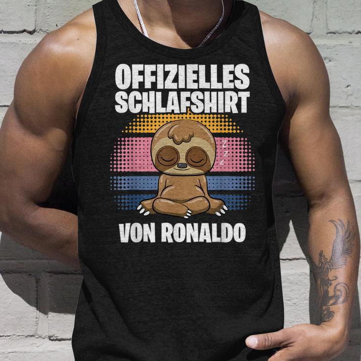 Official Ronaldo Sleep Personalised S Tank Top Geschenke für Ihn