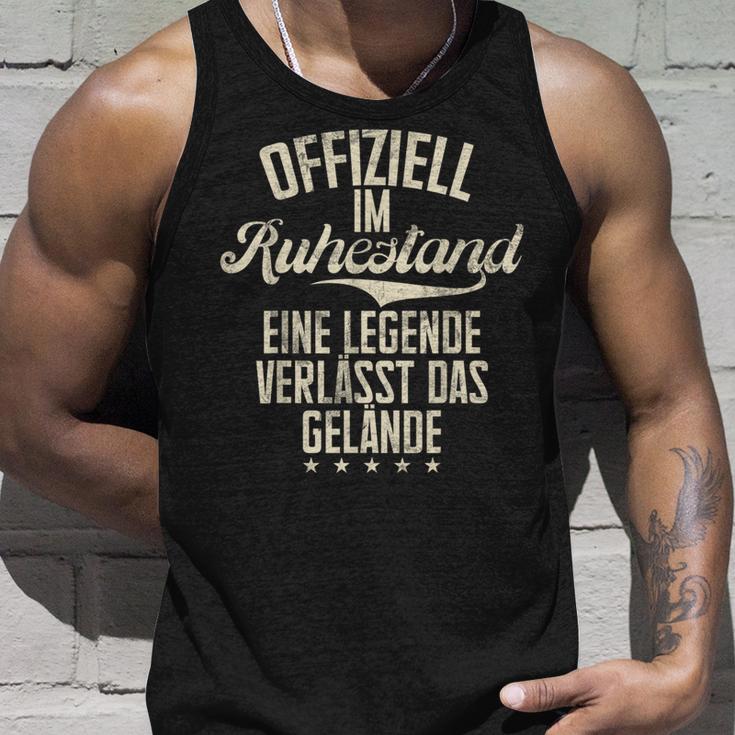 Offiziel Im Ruhestand Eine Legendeerlässt Das Gelände Tank Top Geschenke für Ihn