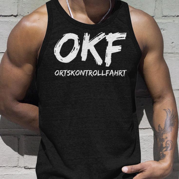 Okf Ortskontrollfahrt Minimalist Tank Top Geschenke für Ihn