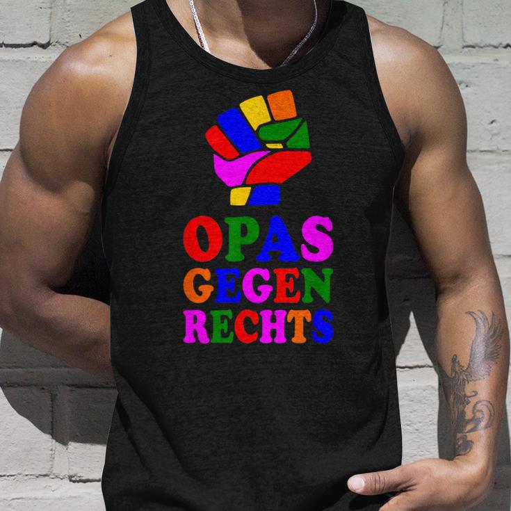 Opas Gegen Rechts Tank Top Geschenke für Ihn