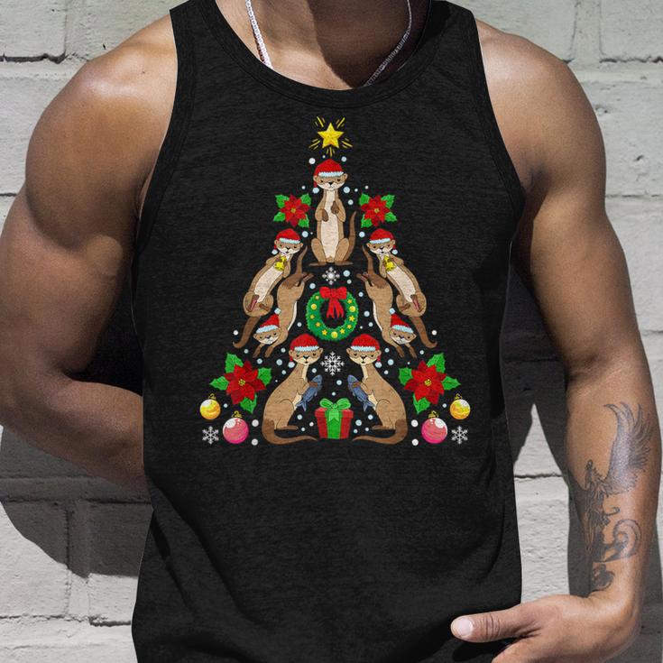 Otter Christmas Tree Christmas Fish Tank Top Geschenke für Ihn