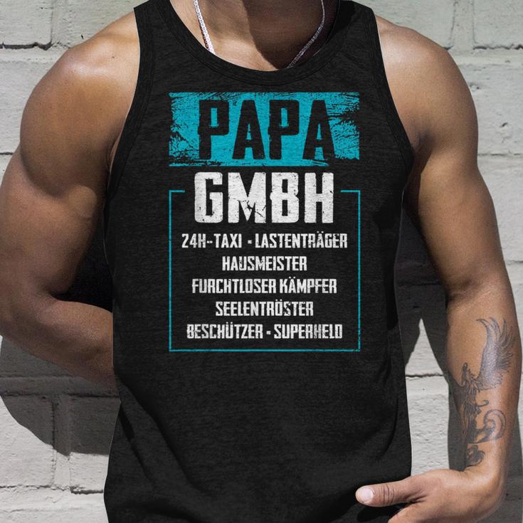 Papa Gmbh Firma Saying Business Father Family Tank Top Geschenke für Ihn