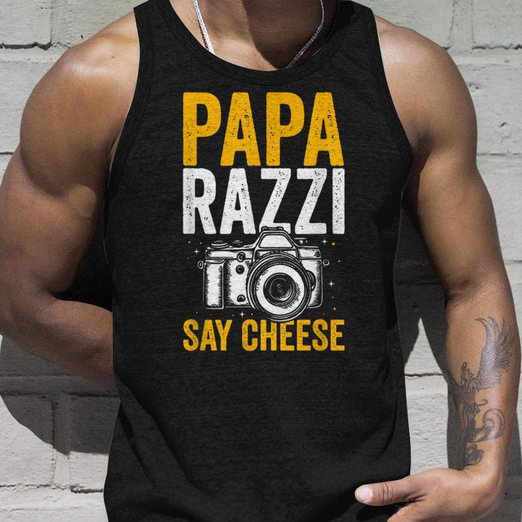 Paparazzi Say Cheese Photographer Photography Camera Tank Top Geschenke für Ihn