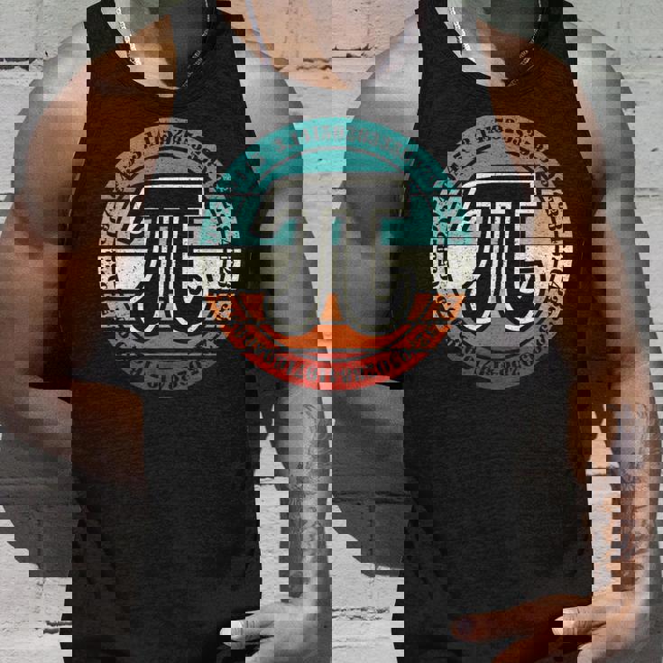 Pi Day Retro Pi Symbol Math Teacher Nerd Geek 314 Tank Top Gifts for Him