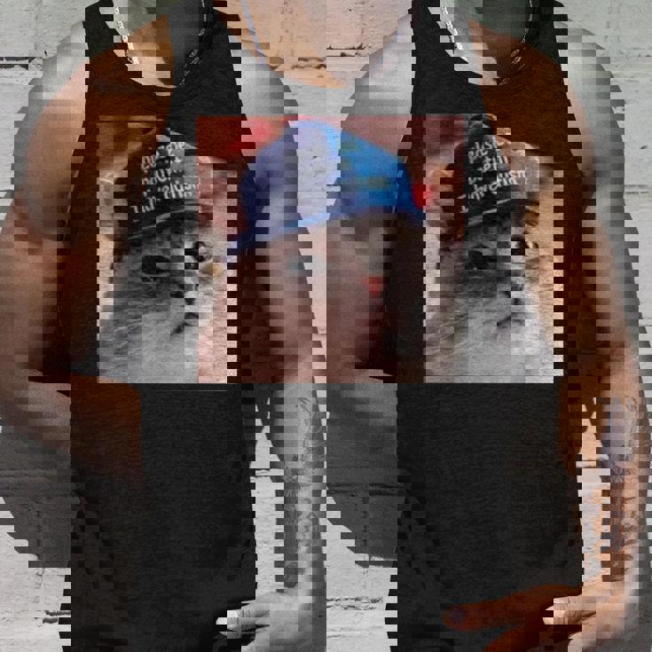 Please Be Patient I Have Autism Cat Tank Top Gifts for Him