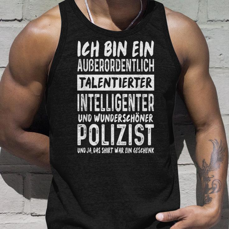 Police Officer Intelligent Beautiful Police Tank Top Geschenke für Ihn