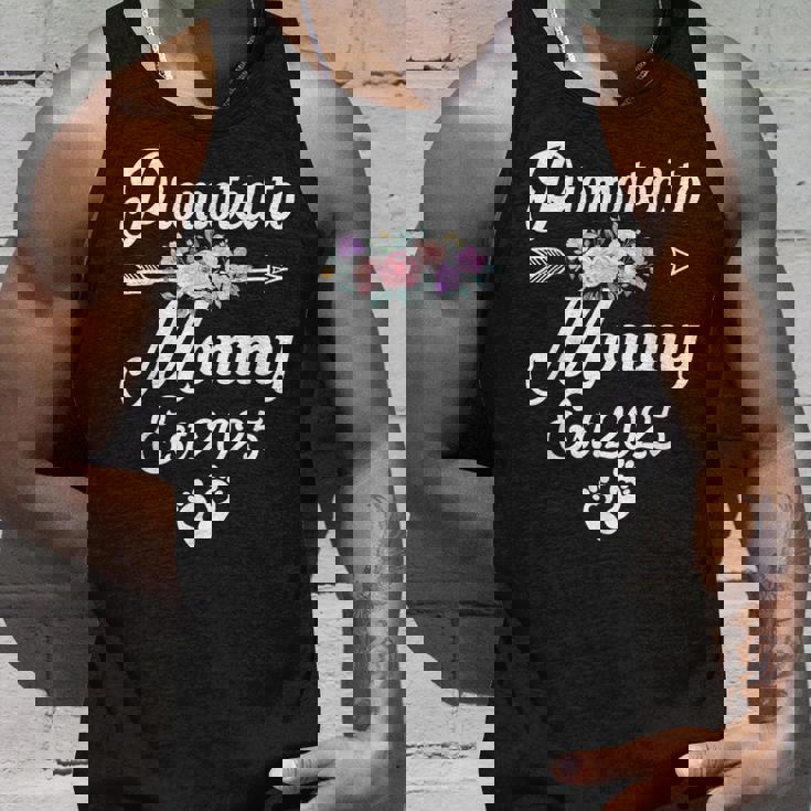 Promoted To Mommy Est 2025 Floral Mother's Day 2025 Tank Top Gifts for Him