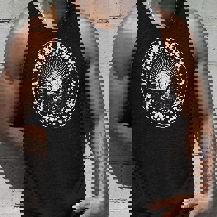 Punk Rock Is My Life I Punk Rock I Anarchy Punker Camiseta sin mangas Regalos para él