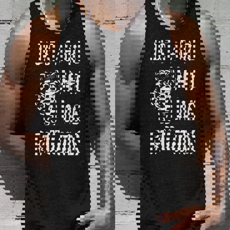 Raccoon Lover Tank Top - Cute & Fun Design for Animal Enthusiasts Gifts for Him