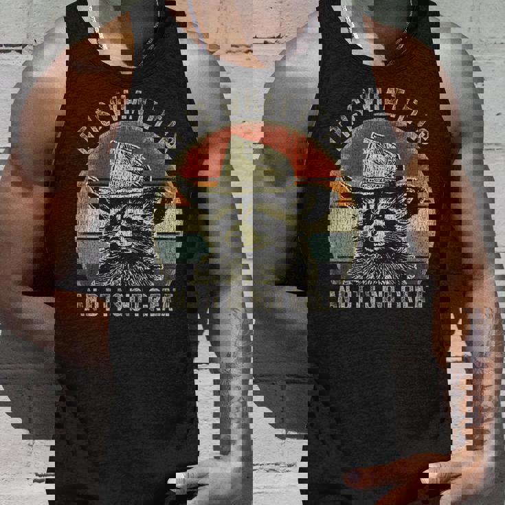 Raccoon Trash Panda Tank Top - Playful Attitude for Casual Days Gifts for Him