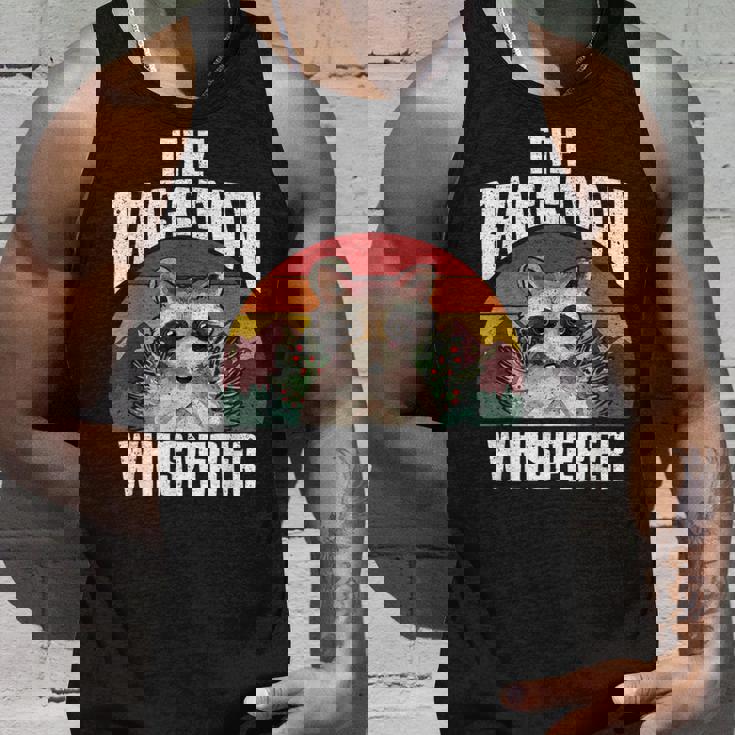 Raccoon Whisperer Vintage Retro Tank Top | Nature Lover's Choice Gifts for Him