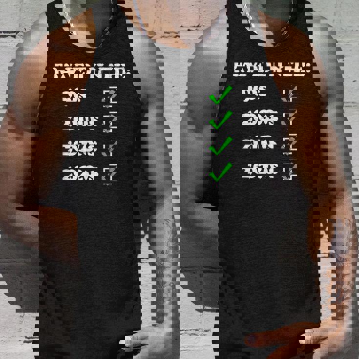Raved In The 90s Oldschool Raver EDM Music Festival Tank Top Gifts for Him