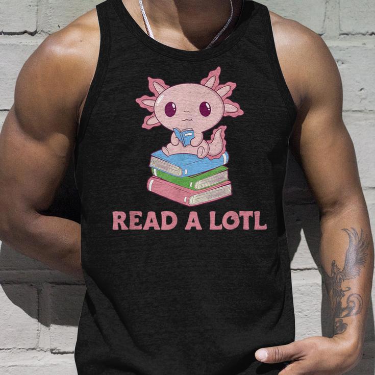 Read A Lotl Like An Axolotl Cute Books Axolotl Tank Top Geschenke für Ihn