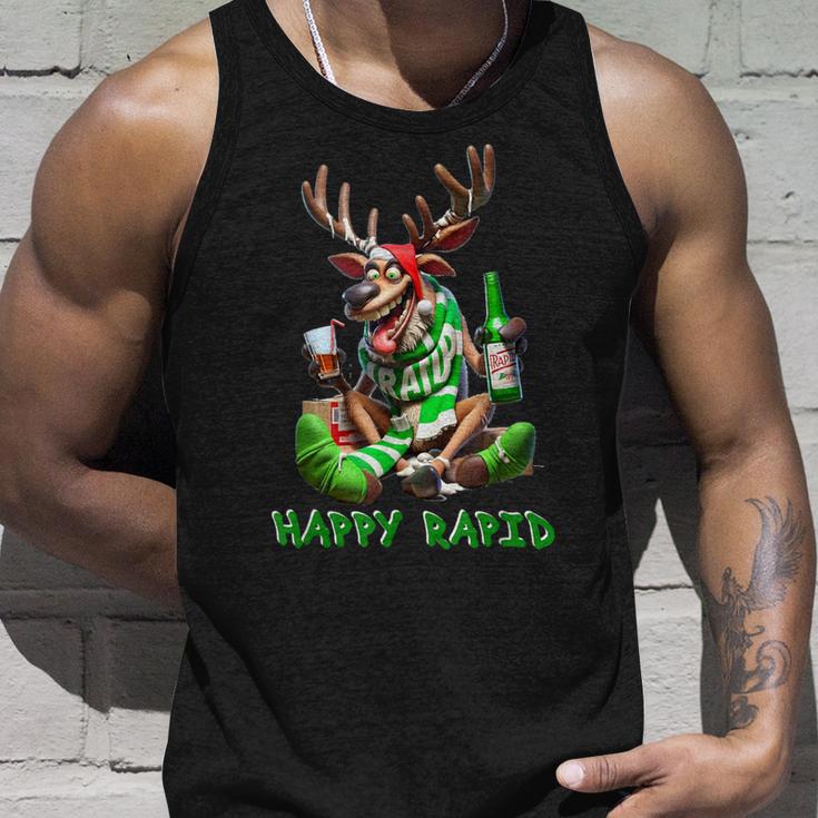 Reindeer Happy Rapid I Christmas Tank Top Geschenke für Ihn