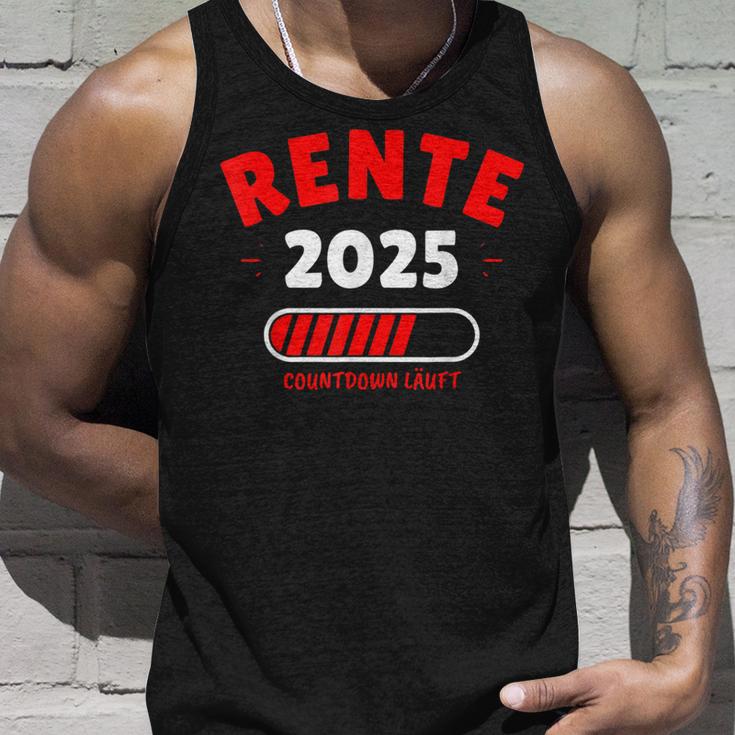 Rente 2025 Der Countdown Lauft Das Lustige Rentner Tank Top Geschenke für Ihn