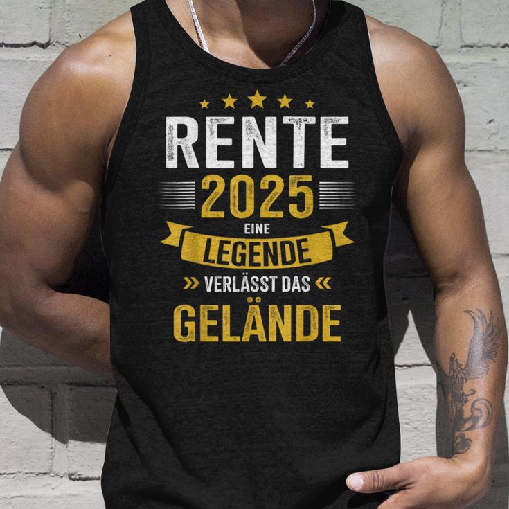 Rente 2025 Legend Leaves Terrain For Retirees Tank Top Geschenke für Ihn