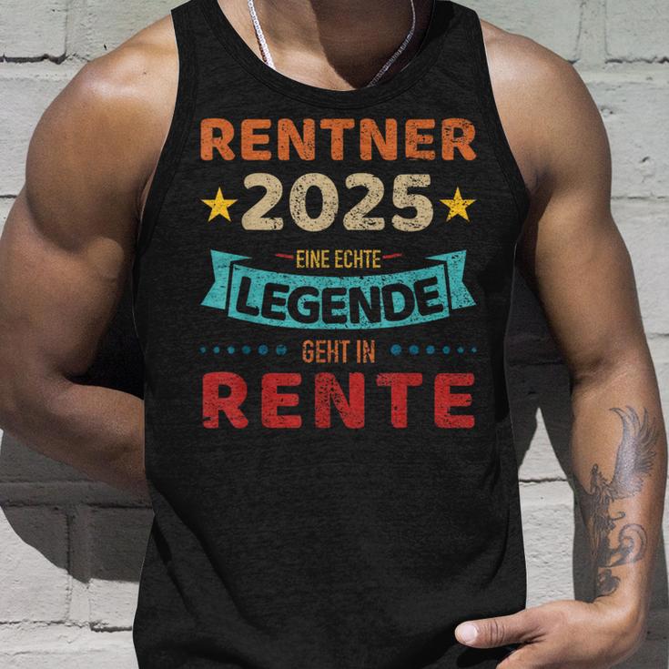 Rentner 2025 Legend Retirement For Grandpa Tank Top Geschenke für Ihn