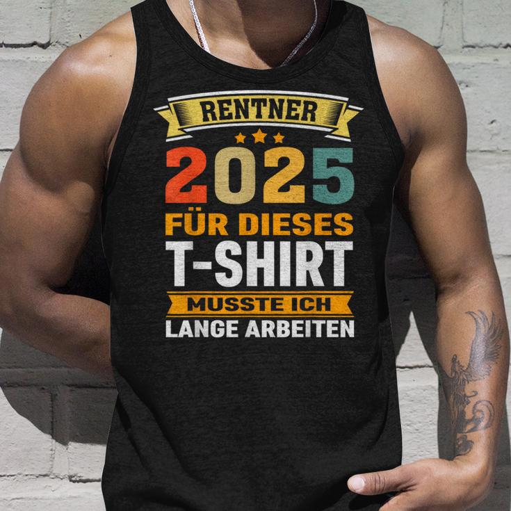 Retirement 2025 Retirement Pension Decoration Retirees 2025 Tank Top Geschenke für Ihn