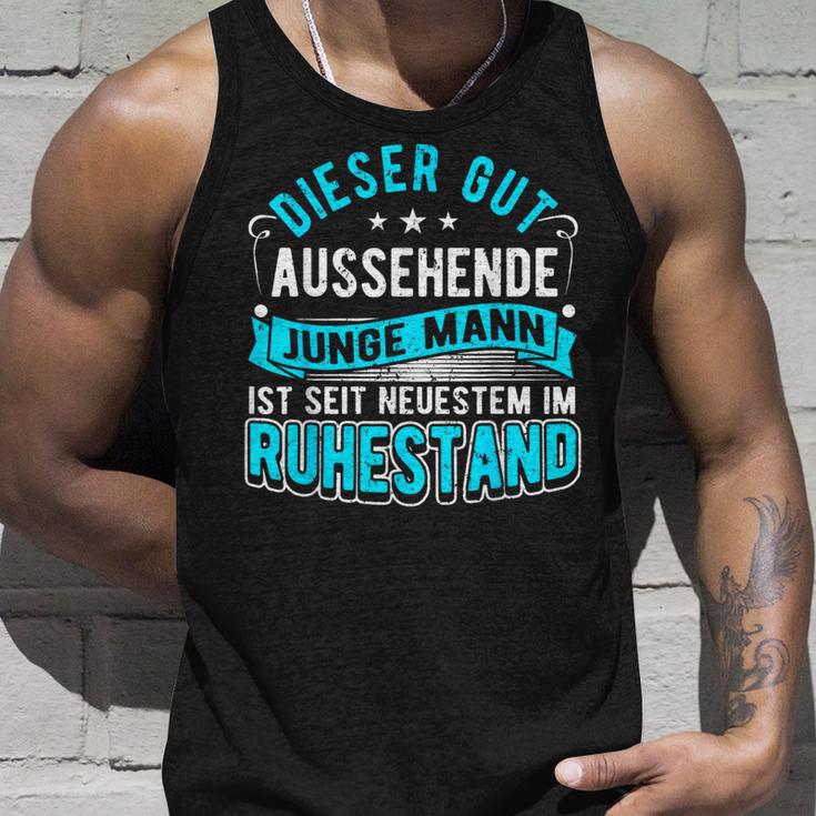 Retirement With Retirement Entry Man Pensionary & Pensionary Tank Top Geschenke für Ihn