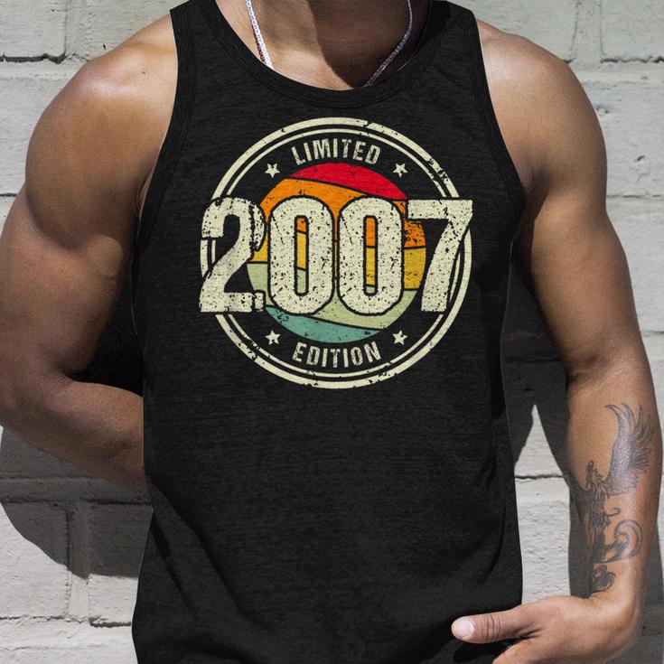 Retro 16 Yearsintage 2007 Limited Edition 16Th Birthday Tank Top Geschenke für Ihn