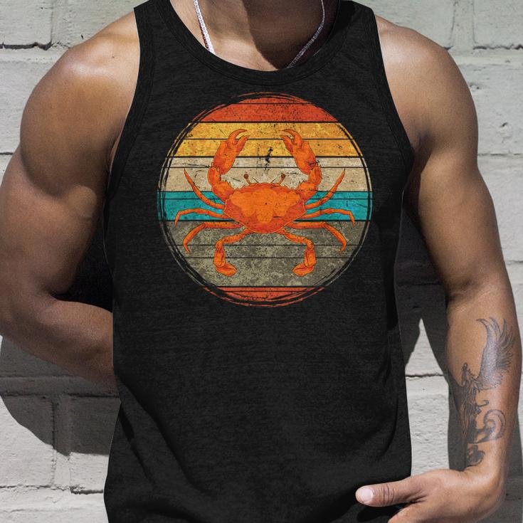 Retro Crab Tank Top Geschenke für Ihn