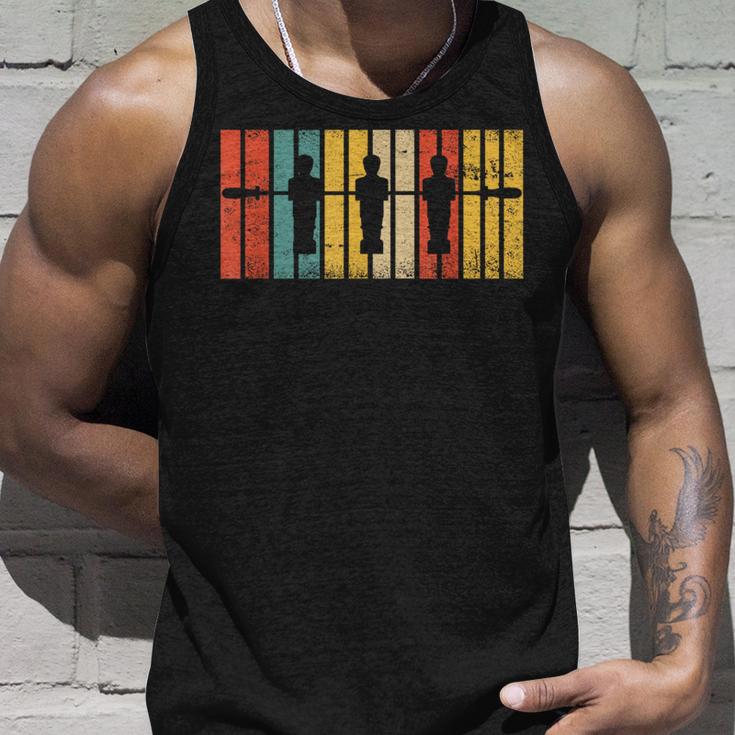 Retro Table Football Tables -Intage Table Football Wuzzler Tank Top Geschenke für Ihn