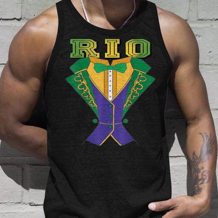 Rio Carnival Costume Brazil Rio De Janeiro Souvenir Tank Top Geschenke für Ihn