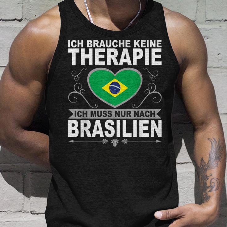 Rio De Janeiro Travel Copacabana Flag Carnival Tank Top Geschenke für Ihn