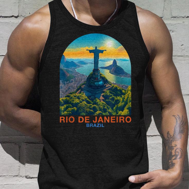 Rio De Janeiro Travel Holiday Rio De Janeiro Brazil Tank Top Geschenke für Ihn