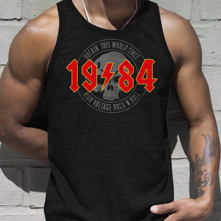 Rock And Roll Heavy Metal 1984Intage Birthday Tank Top Geschenke für Ihn