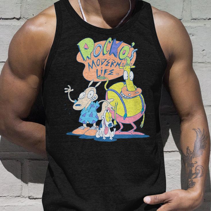 Rocko's Modern Life Group Shot Best Friends Classic Logo Tank Top Geschenke für Ihn