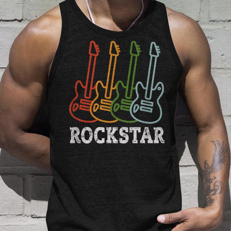 Rockstar Children'sintage Guitar Rockstar Tank Top Geschenke für Ihn