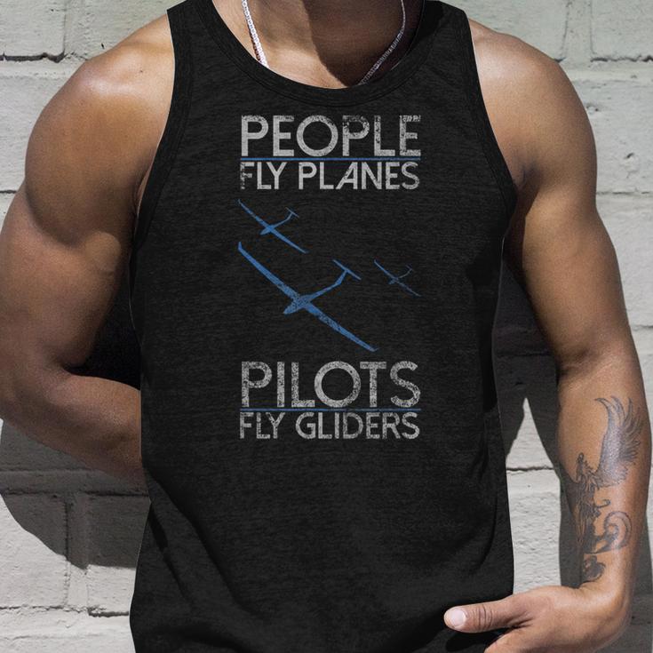 Sailing Flying Pilot Fly Glider Idea Tank Top Geschenke für Ihn