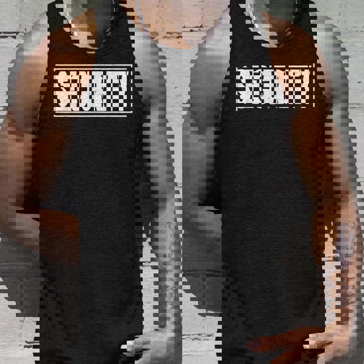 Security Guard Costume Security Officer Tank Top Geschenke für Ihn