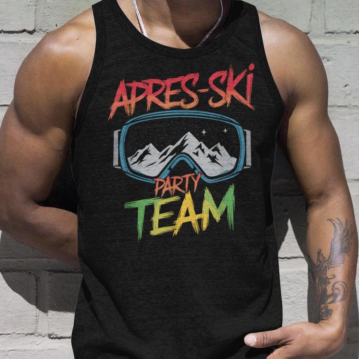 Skifahren Winter Sport Ski Party Lustiges Team Apres Ski Tank Top Geschenke für Ihn