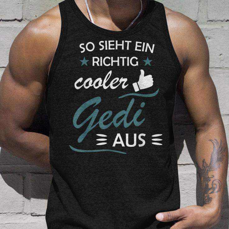 So Sieht Ein Richtig Cooler Gedi Aus Taufdi Tank Top Geschenke für Ihn