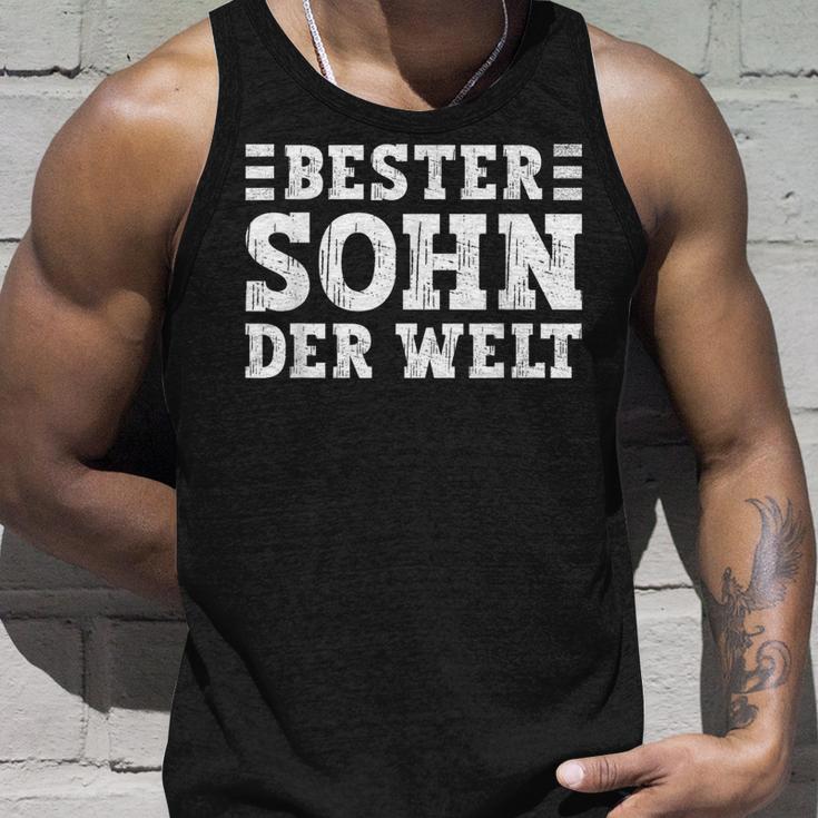 Sohnon Eltern Für Den Besten Sohn Der Welt German Langu Tank Top Geschenke für Ihn