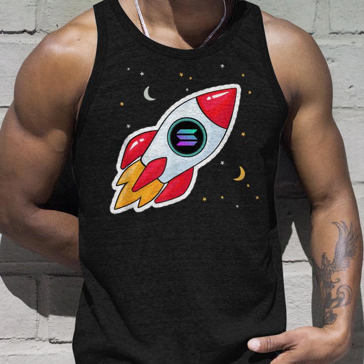 Solana Rocket To The Moon Tank Top Geschenke für Ihn