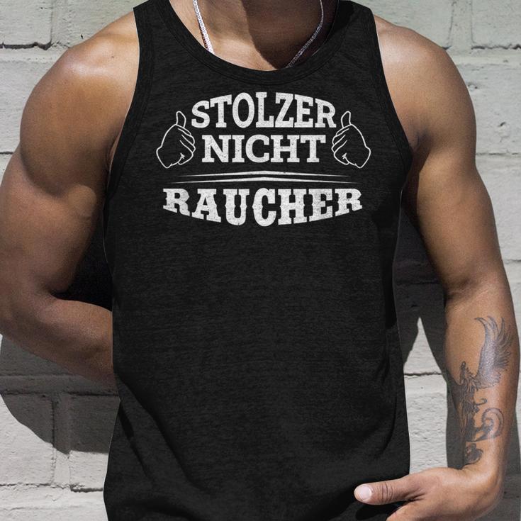 Stolzer Nichsmoker Quit Smoking Cigarette Tank Top Geschenke für Ihn