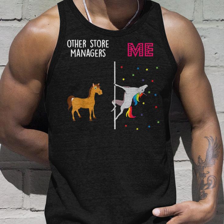 Store Manager Unicorn Others You Tank Top Geschenke für Ihn