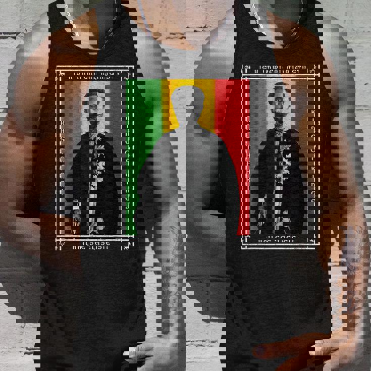 Su Majestad Imperial Haile Selassie I Camiseta sin mangas Regalos para él