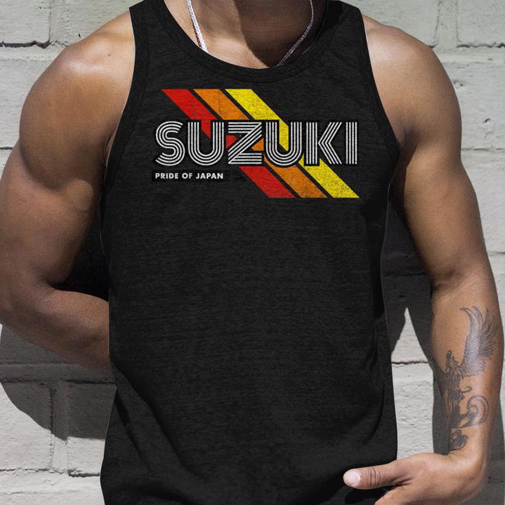 Suzuki Japanese Surname Retrointage Tank Top Geschenke für Ihn