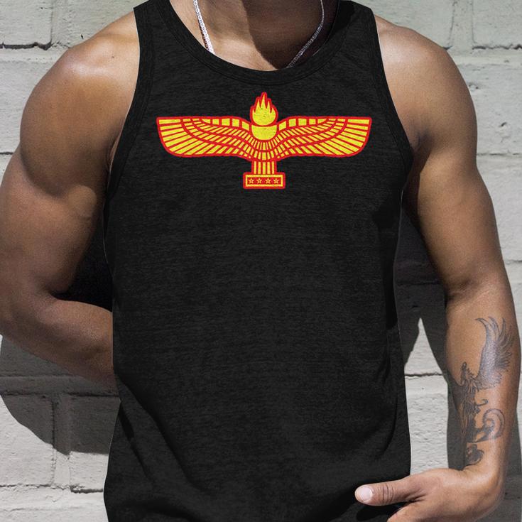 Syrian Flag Aramean Syrian Flag Suryoyo Flag Tank Top Geschenke für Ihn